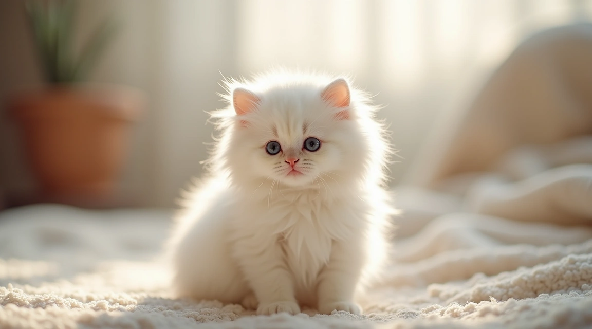 The Unique Background of White Persians
