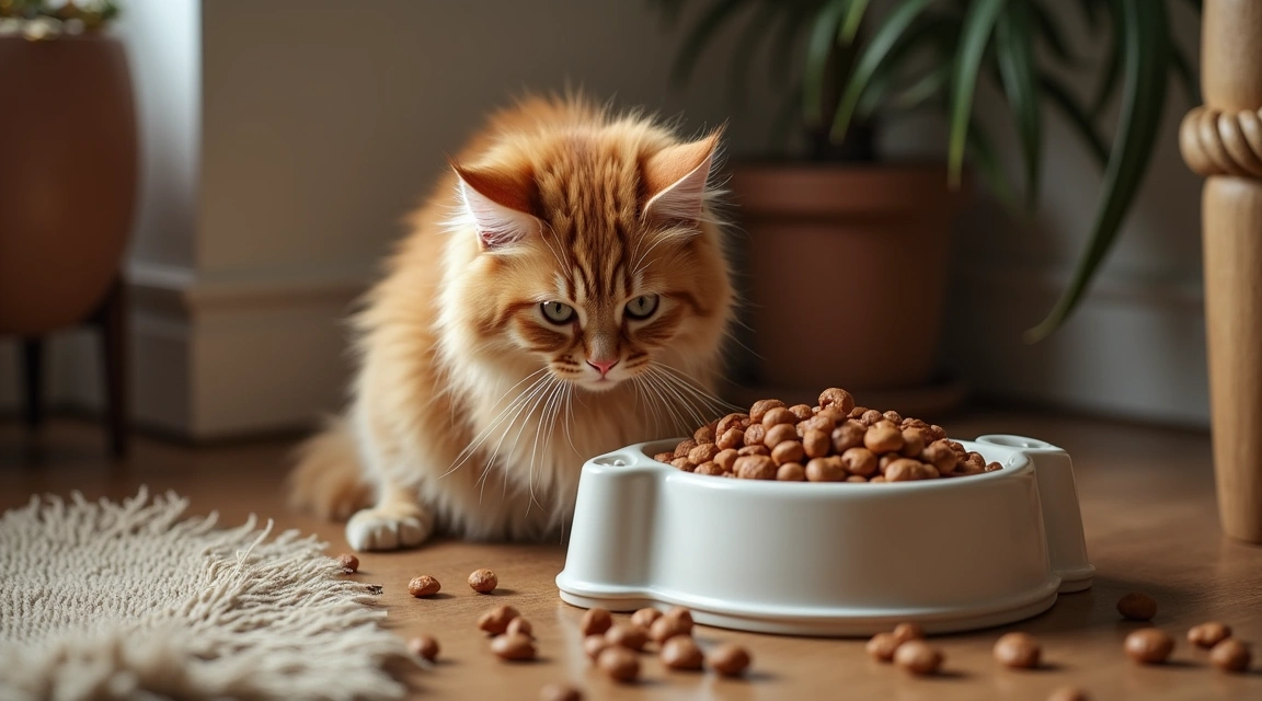 choosing cat food for long hair breeds supporting image 2