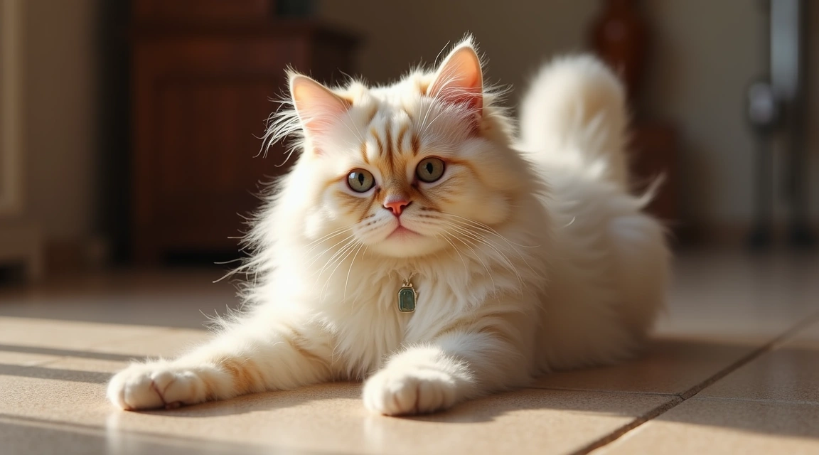 Persian cat shedding control