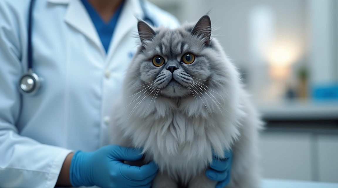 blue persian cat supporting image 3