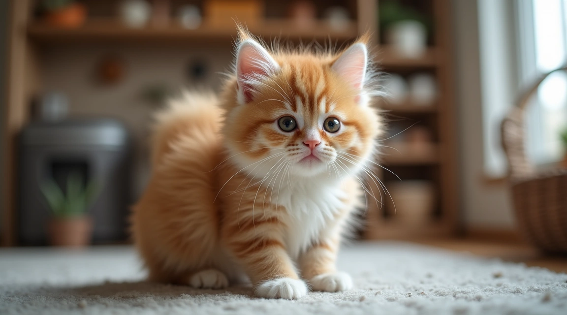 healthy persian kitten signs supporting image 4