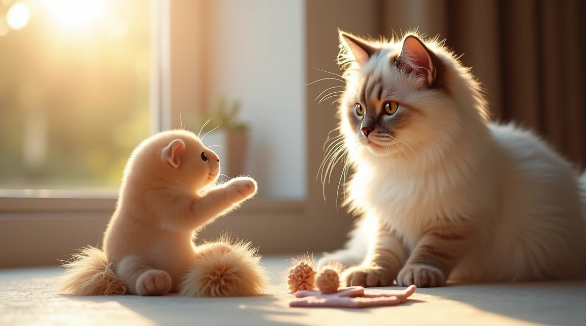 introducing persian cat to pets supporting image 2