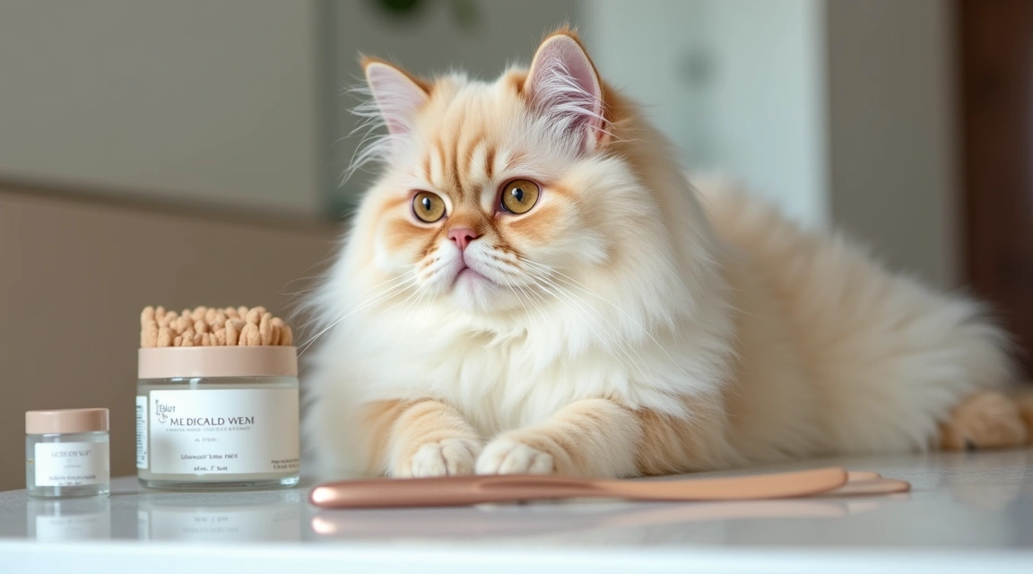 persian cat eye care supporting image 2