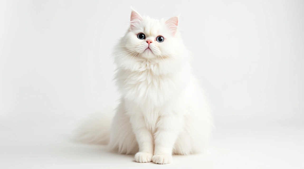 white persian cat supporting image 1