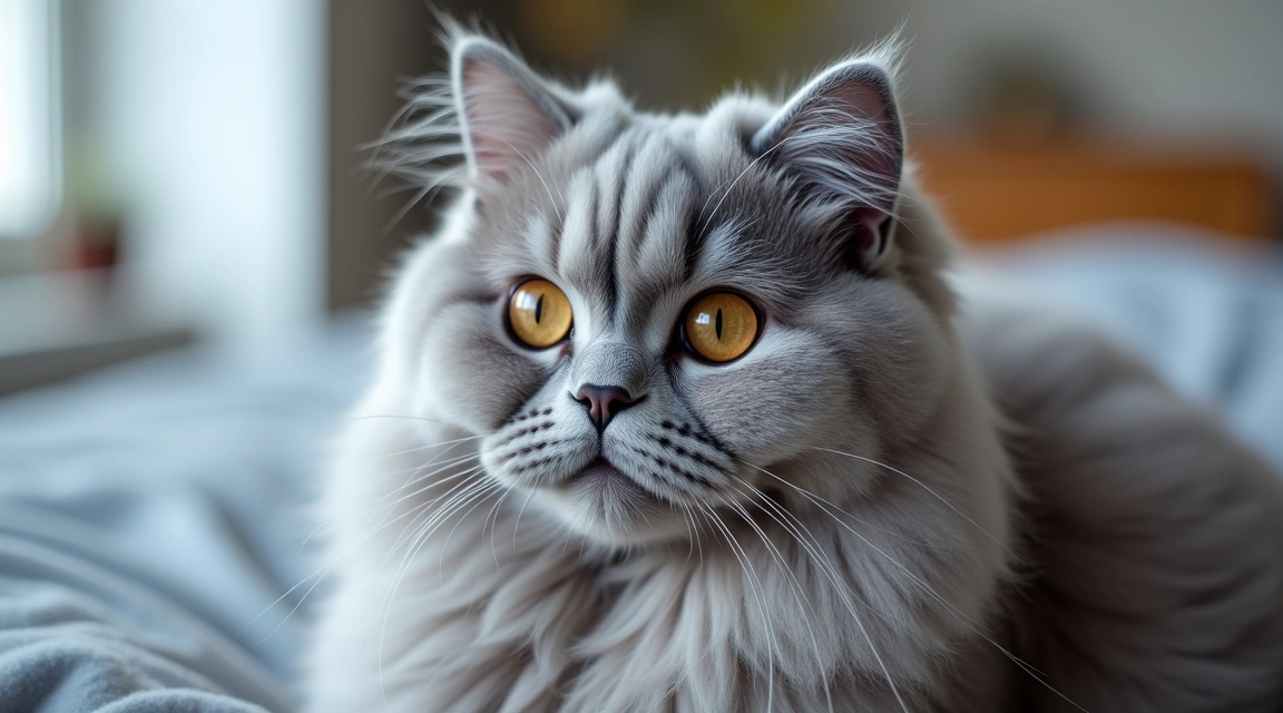 blue persian cat