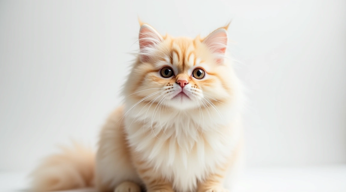 persian cats with kids